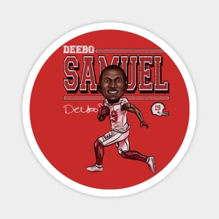 Deebo Samuel San Francisco Cartoon Magnet